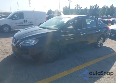 2016 Nissan Sentra Sv из США, поврежденный, VIN 3N1AB7AP6GY281081